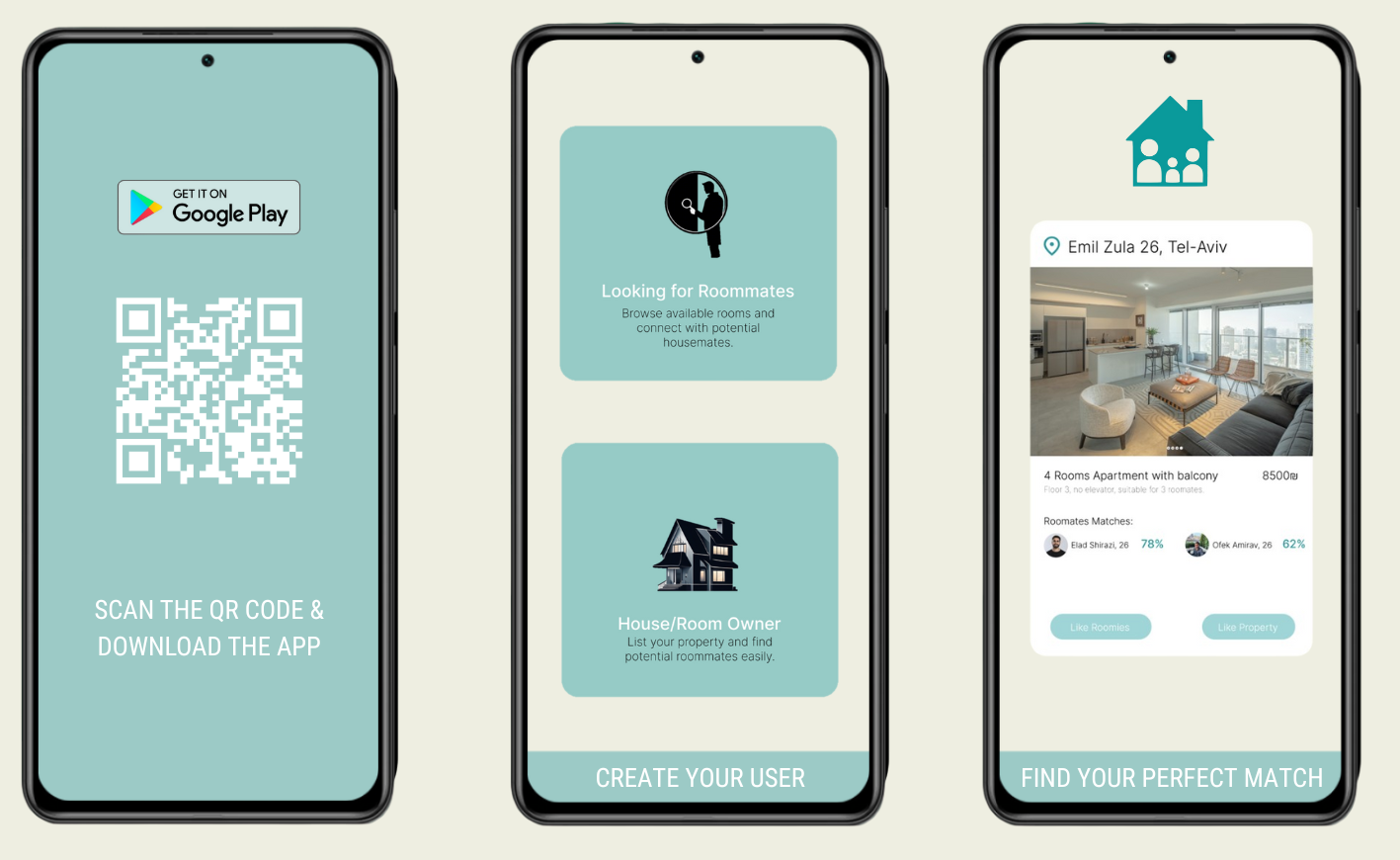 RooMatch Screenshot 1